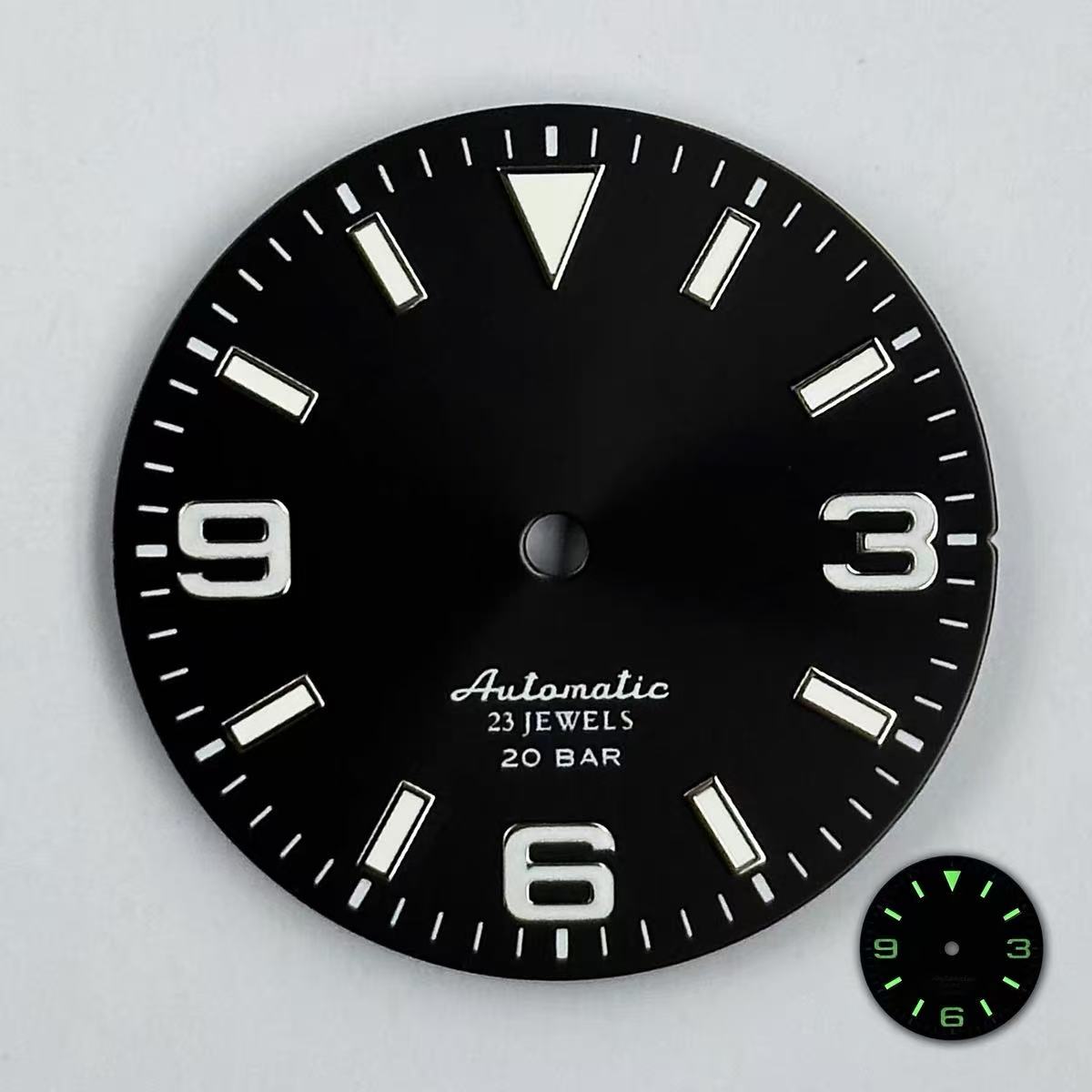 Luminous Dial Face - NH35 Dial 28.5mm Dial Modification 369