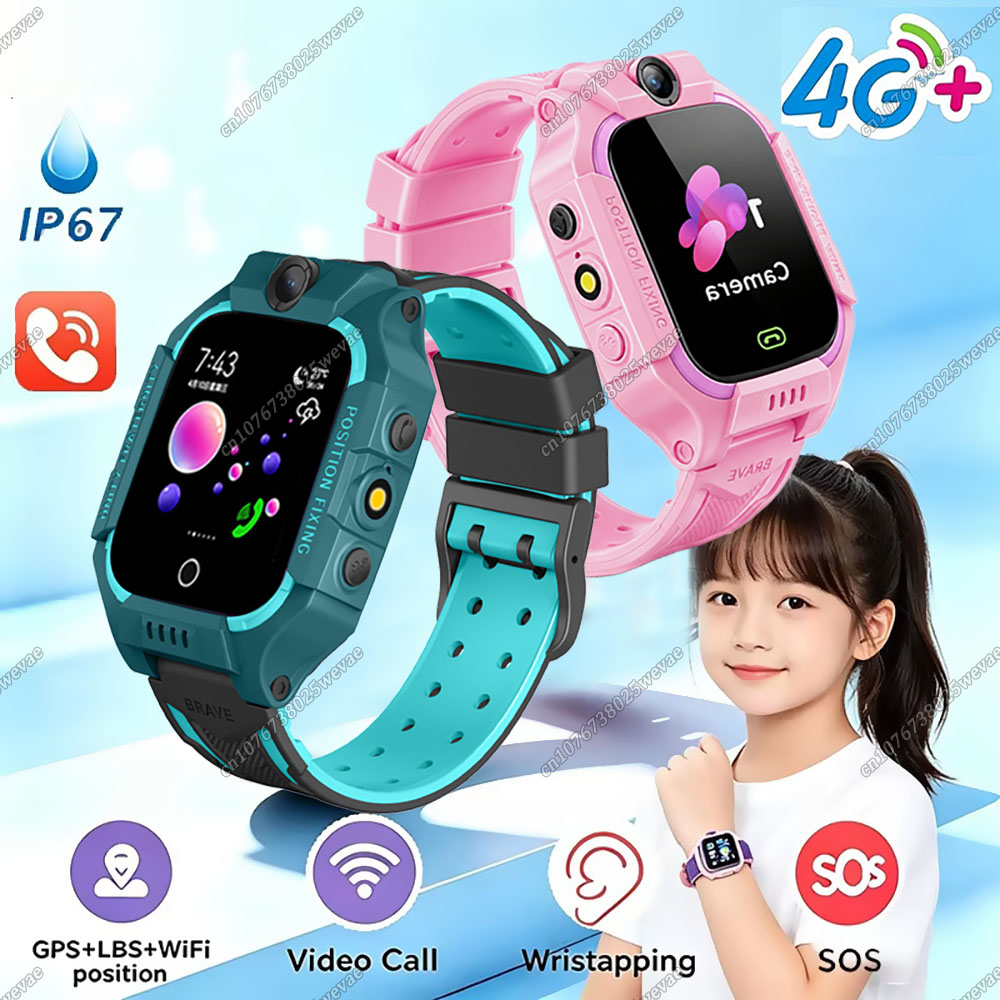Smartwatch Watches For Kid Boy With Alarm - 2026 New 5G Kids GPS Smart