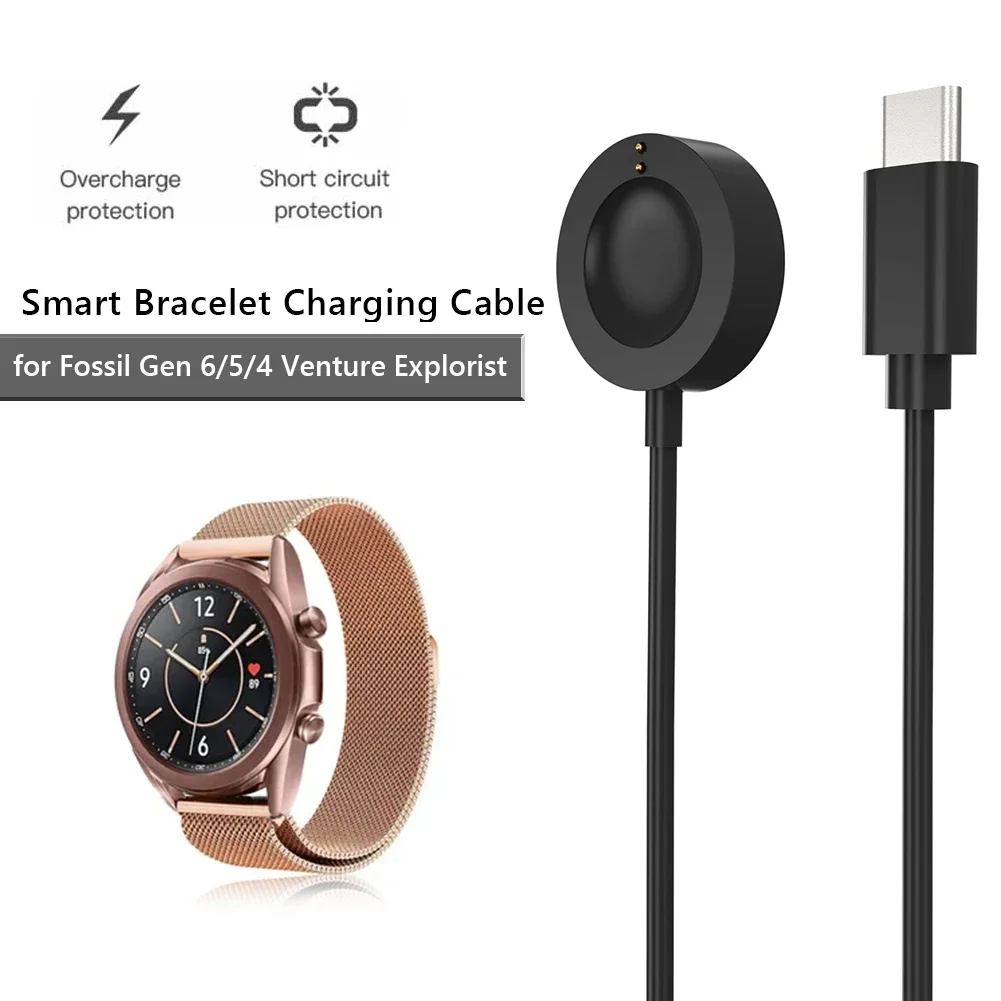 1M USB Type-C Magnetic Fast Ch - Fossil Watches Smartwatch Gen 4 评论和价格
