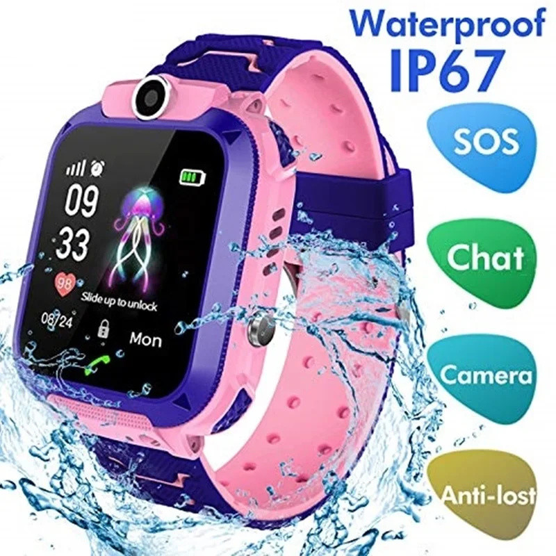 2G Kids Smart Watch SOS Call L - Smartwatch Watches For Girls Kids 评论和价格