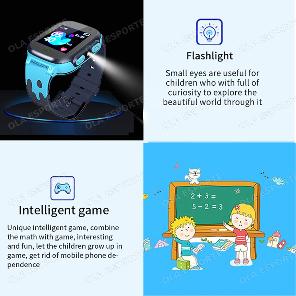 New Kids Smart Watch Child HD  - Smartwatch Watches For Girls Kids 评论和价格