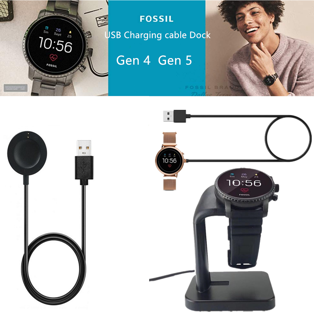 Charger For Fossil Gen 4 5 Sma - Fossil Watches Smartwatch Gen 4 评论和价格