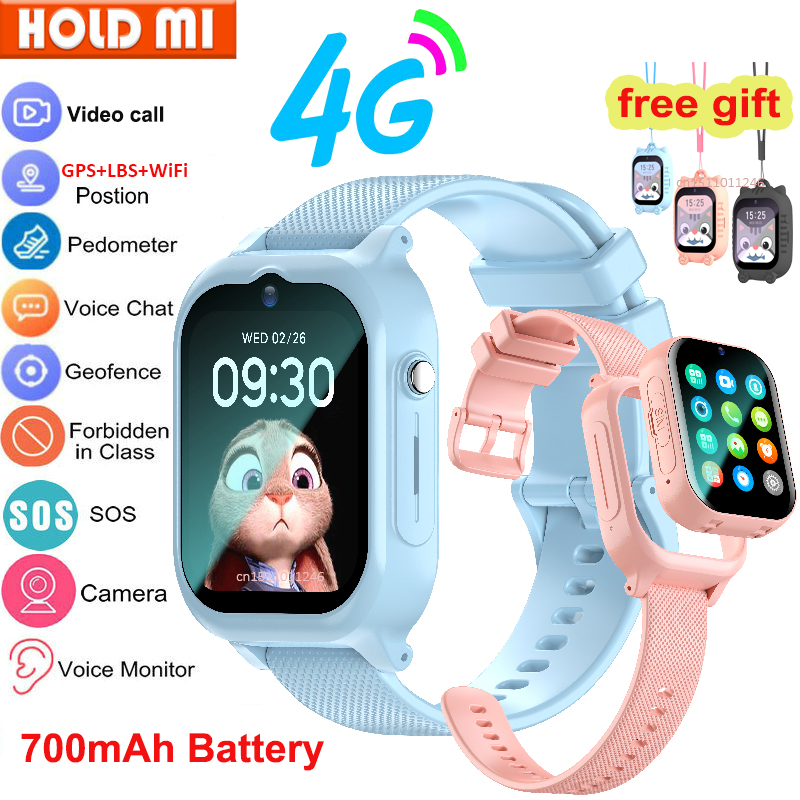 Smart Watch Kids 4G GPS WIFI V - Smartwatch Watches For Kid Boy With Alarm 评论和价格