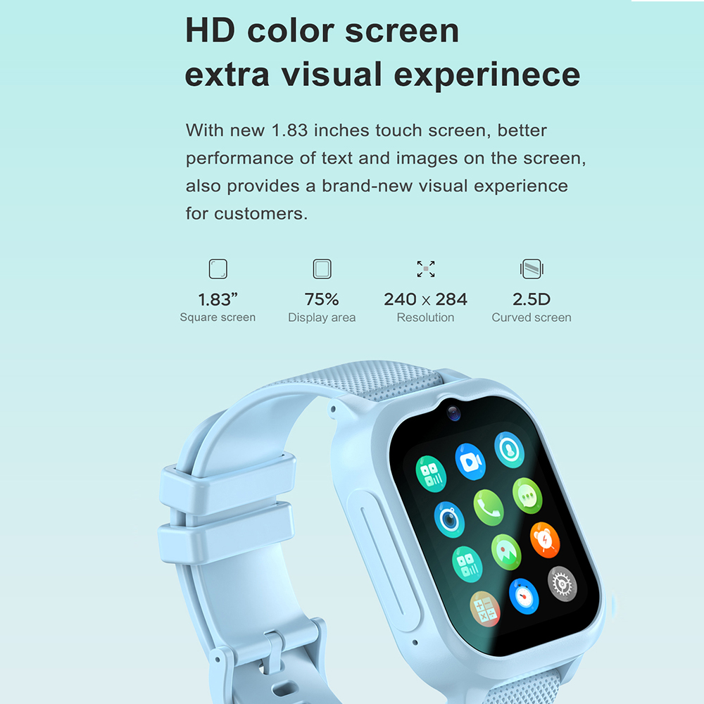 Smart Watch Kids 4G GPS WIFI V - Smartwatch Watches For Kid Boy With Alarm 评论和价格