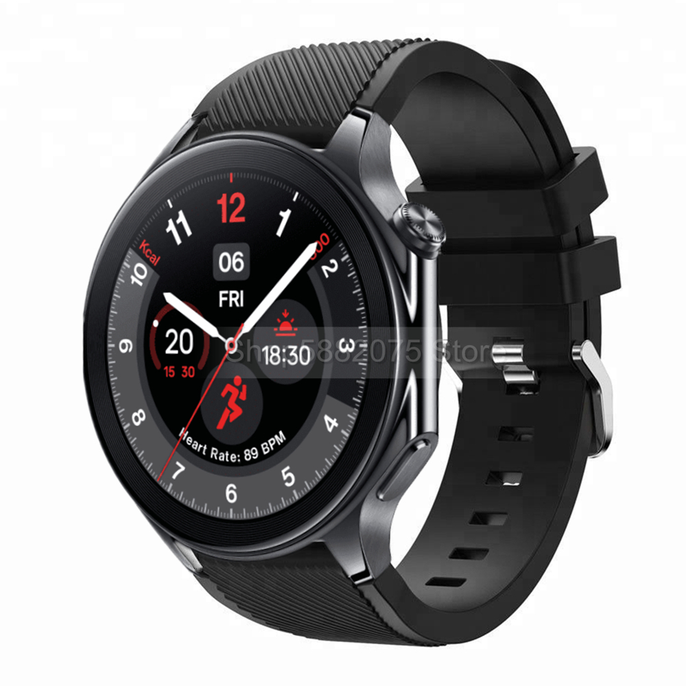 22mm Silicone Strap For OPPO W - Smartwatch Oppo Watch 评论和价格