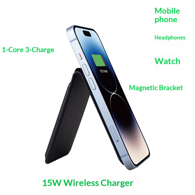 3-in-1 Magnetic Wireless Charg - Smartwatch Phone Watches 评论和价格