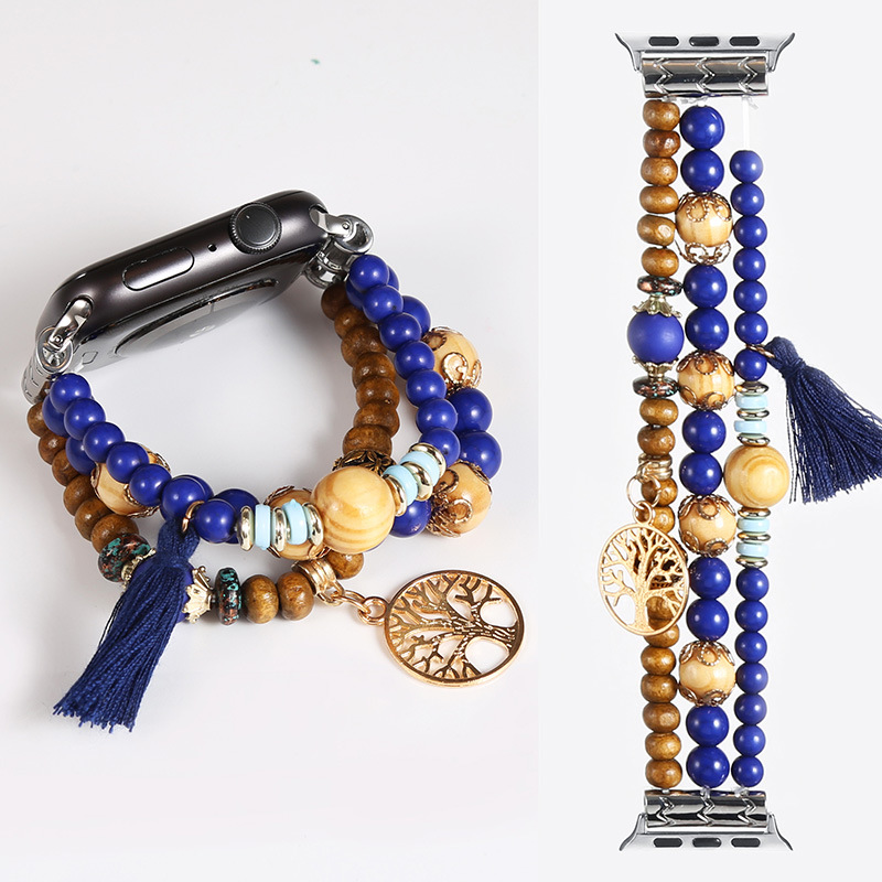 Bohemian strap for apple watch - Smartwatch Luxury Watches For Women 评论和价格