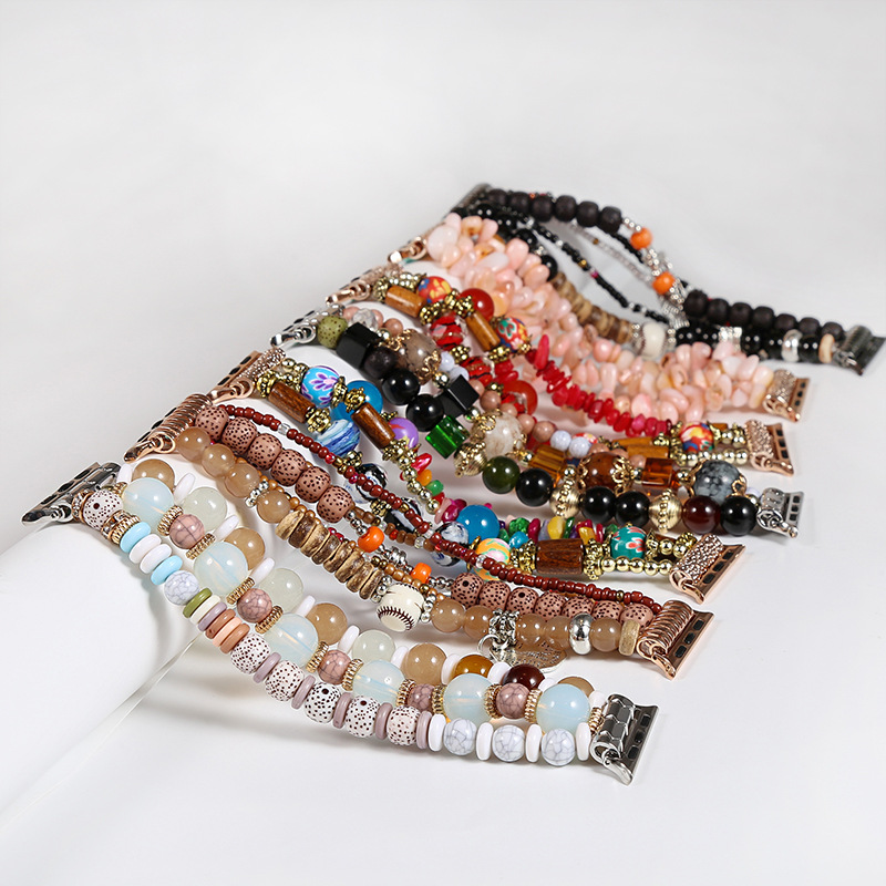 Bohemian strap for apple watch - Smartwatch Luxury Watches For Women 评论和价格