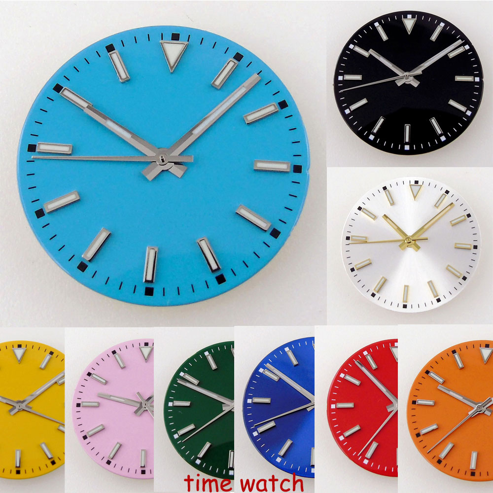 29mm Watch Dial Hands Fit For  - Luminous Dial Face 评论和价格