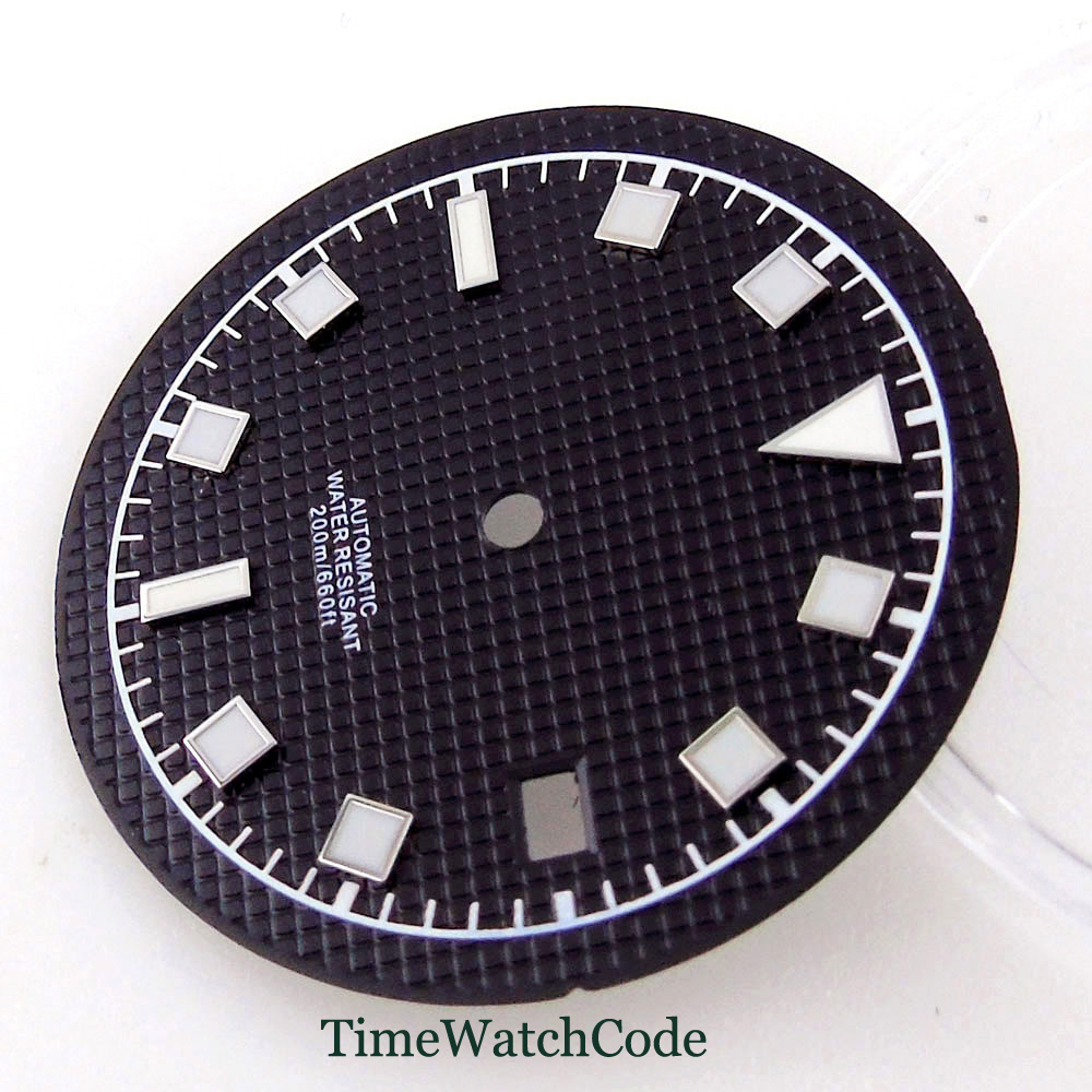 33.5mm Watch Dial Fit NH35A ET - Luminous Dial Face 评论和价格