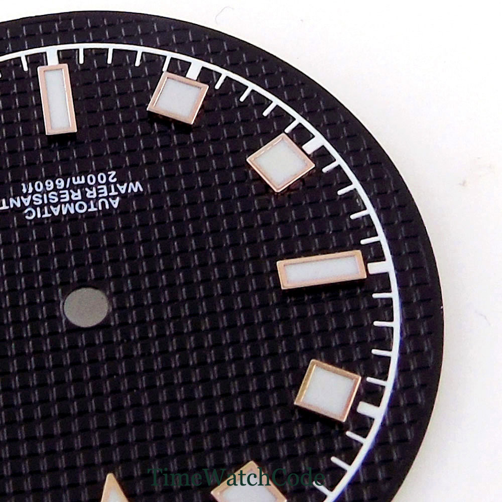 33.5mm Watch Dial Fit NH35A ET - Luminous Dial Face 评论和价格