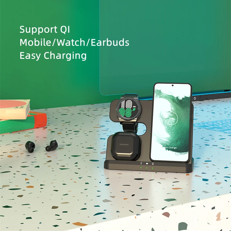 3 in 1 Charger for Samsung Gal - Smartwatch Phone Watches 评论和价格