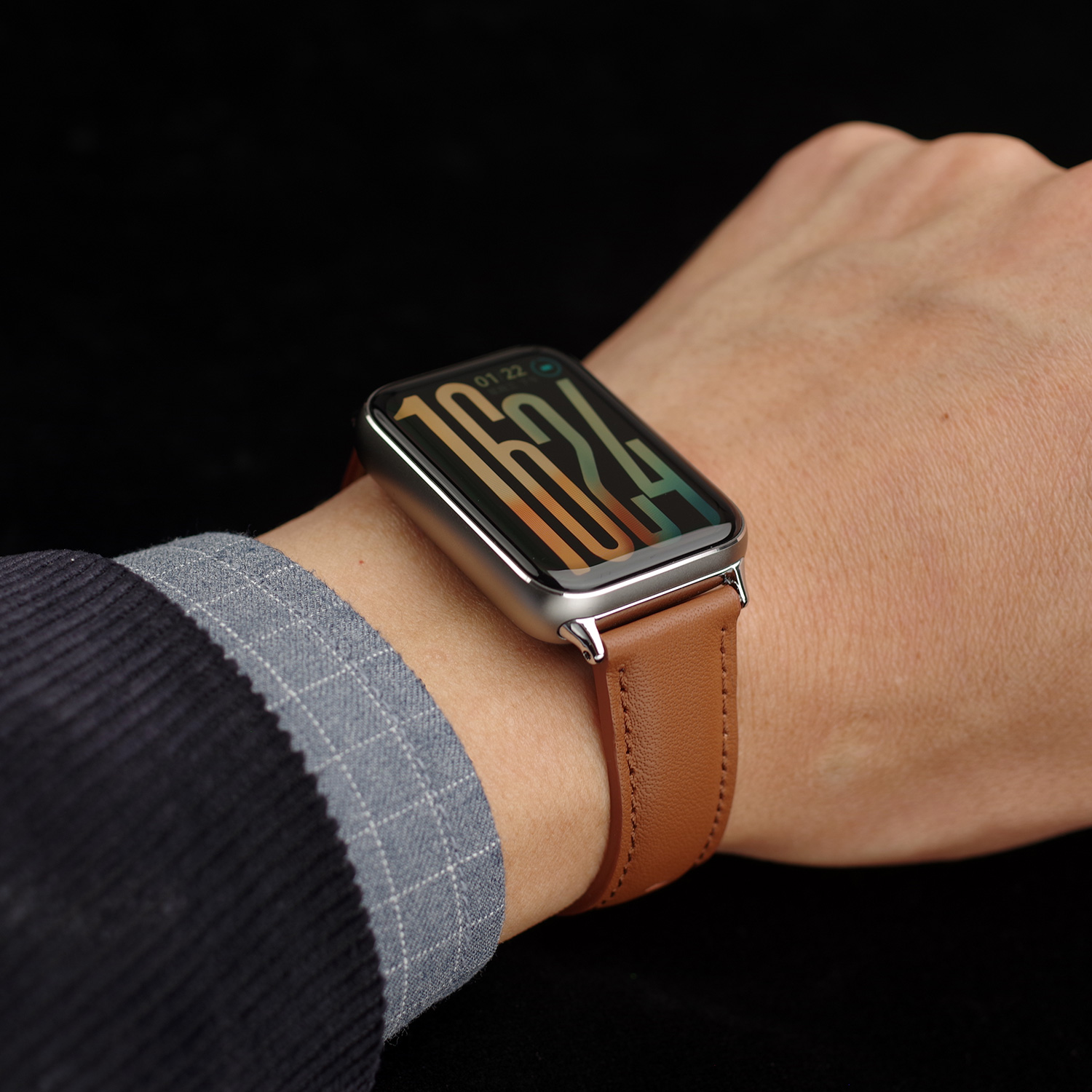 Mi Band 8 9 Pro Strap Leather  - Smartwatch Redmi Watches 评论和价格