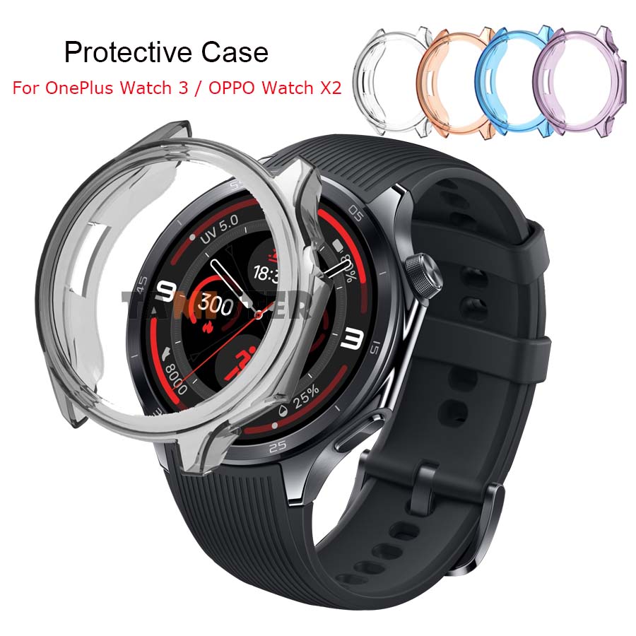 Soft TPU Case Cover For OnePlu - Smartwatch Oppo Watch 评论和价格