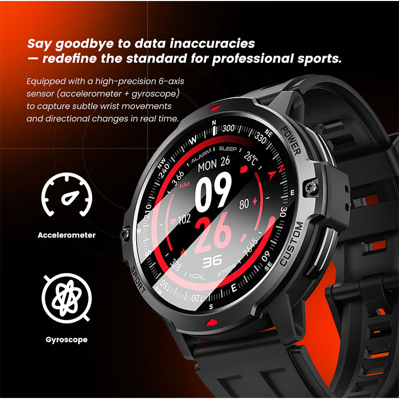 NEW 1.46 Inches Military GPS S - Smartwatch Timex Watches For Men 评论和价格