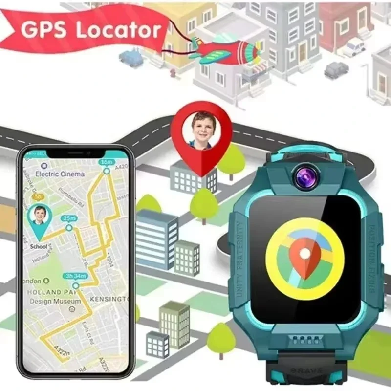 Lenovo 2026 New 5G Waterproof  - Smartwatch Watches For Kid Boy With Alarm 评论和价格