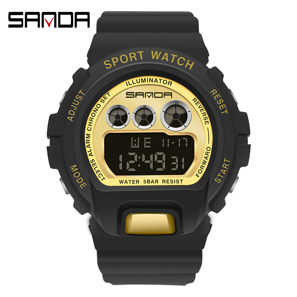 2022 New Fashion Sanda Simple  - Chronograph Sport Watch 评论和价格