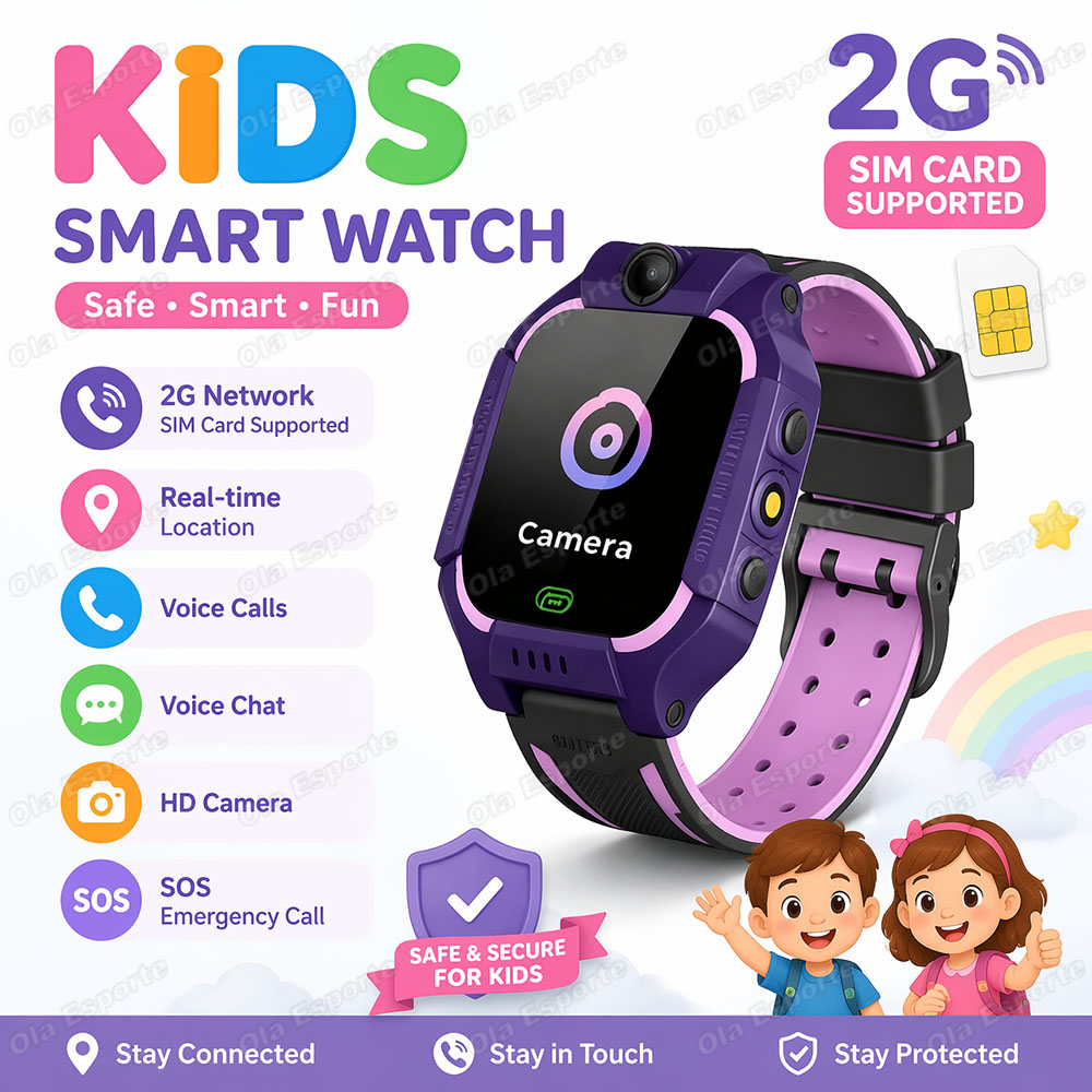 Kids Smart Watch SIM Card GPS  - Smartwatch Watches For Girls Kids 评论和价格