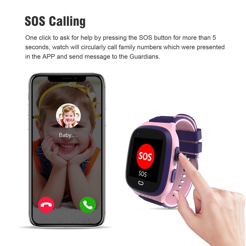 Phone watch android 4G GPS nan - Smartwatch Watches For Girls Kids 评论和价格