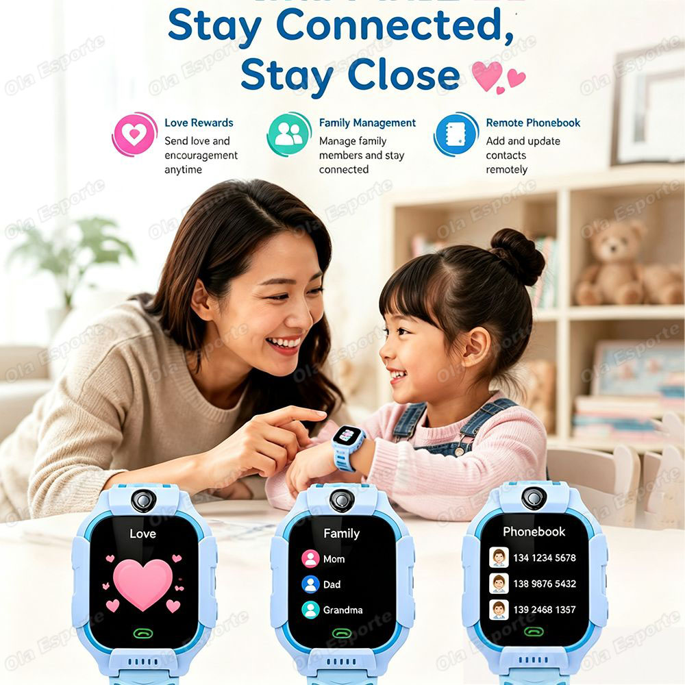 2026 New 5G Kids GPS Smart Wat - Smartwatch Watches For Kid Boy With Alarm 评论和价格