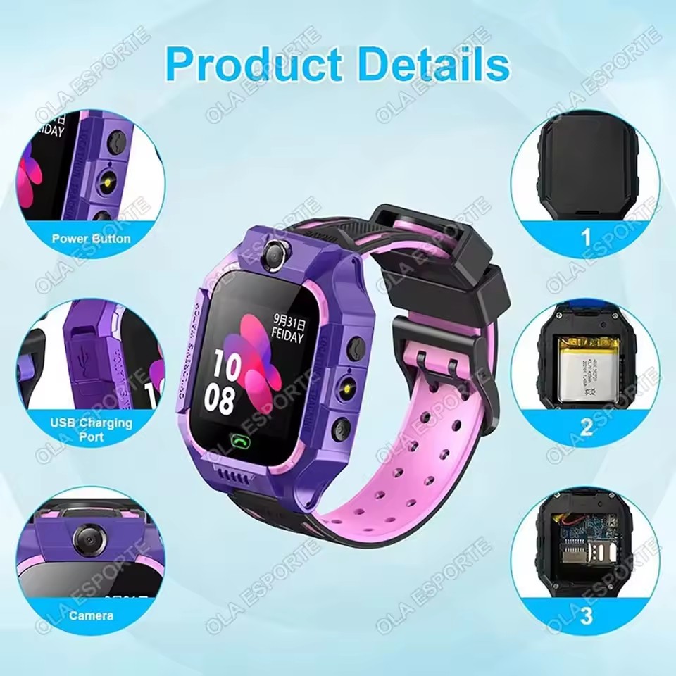 2027 New 2G Kids Smart Watch S - Smartwatch Watches For Kid Boy With Alarm 评论和价格