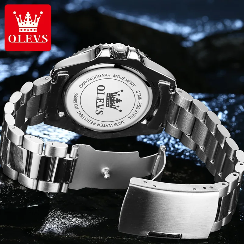 OLEVS Original Quartz Watch fo - Rolex Watch Submariner 评论和价格