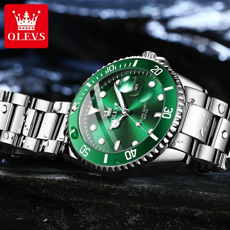 OLEVS Original Quartz Watch fo - Rolex Watch Submariner 评论和价格