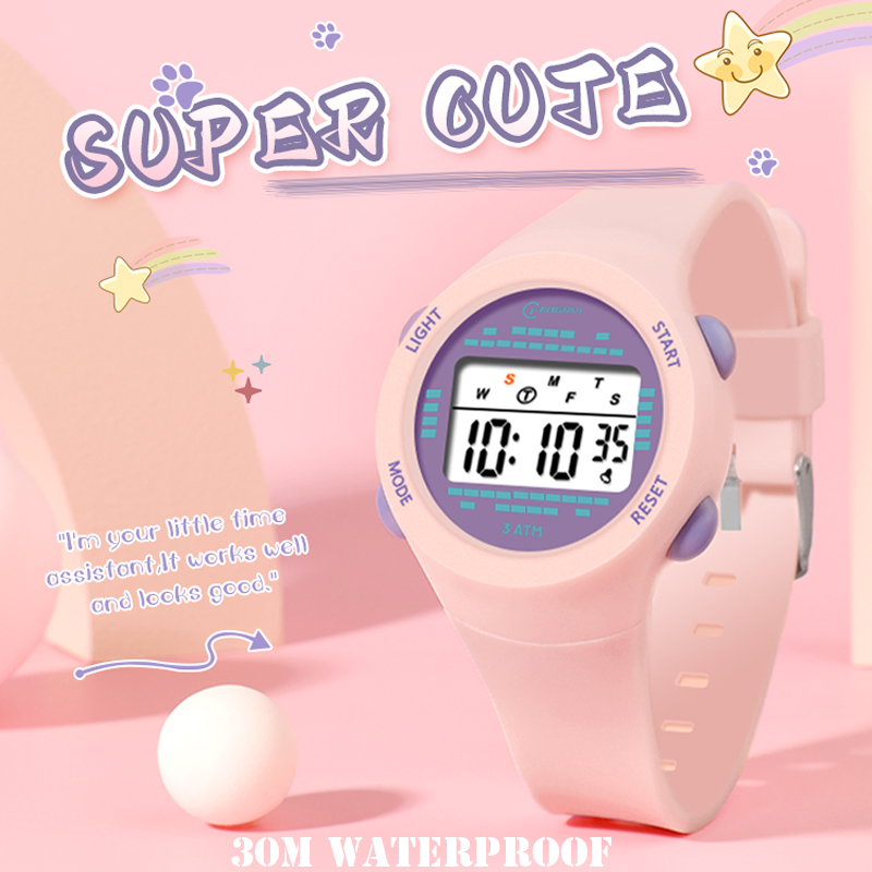 Children's Electronic Watch Gi - Smartwatch Watches For Girls Kids 评论和价格