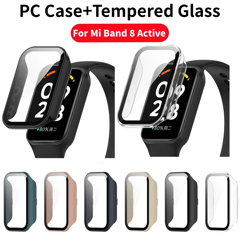 PC Case+Tempered Glass For Xia - Smartwatch Redmi Watches 评论和价格