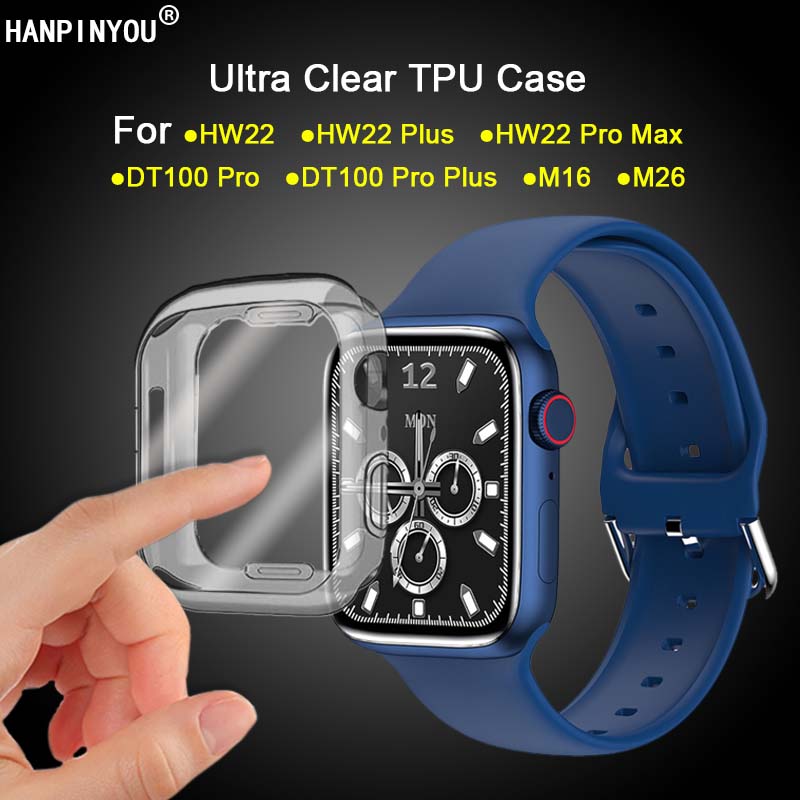 Full Cover Clear Soft Silicone - Watch Iwo 评论和价格