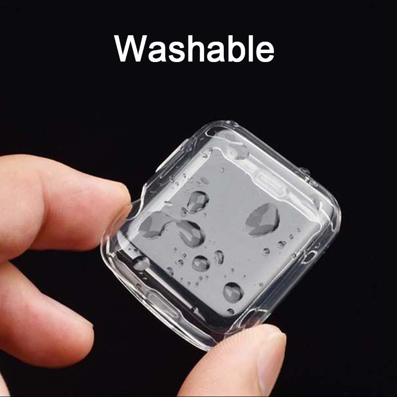 Full Cover Clear Soft Silicone - Watch Iwo 评论和价格