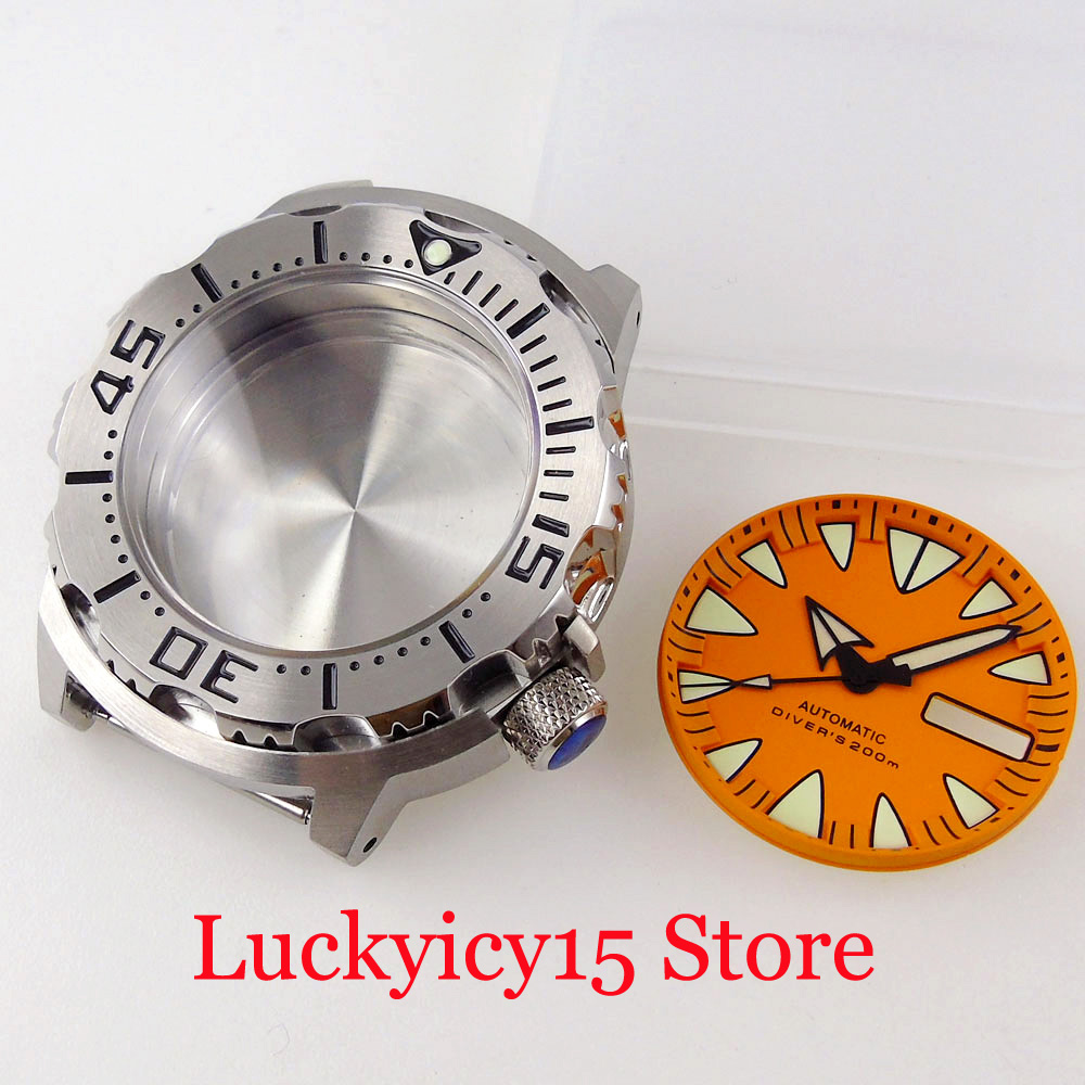 Accessory 42MM Watch Men Case  - Luminous Dial Face 评论和价格