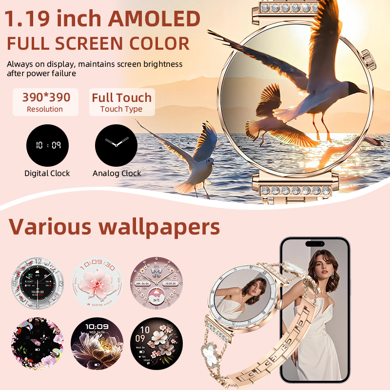 LIGE Luxury Smart Watch Women  - Smartwatch Luxury Watches For Women 评论和价格