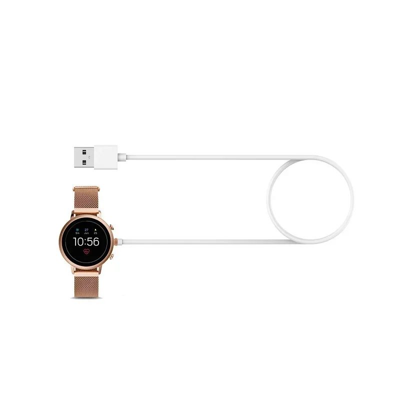 1M USB Charging Cable For Foss - Fossil Watches Smartwatch Gen 4 评论和价格