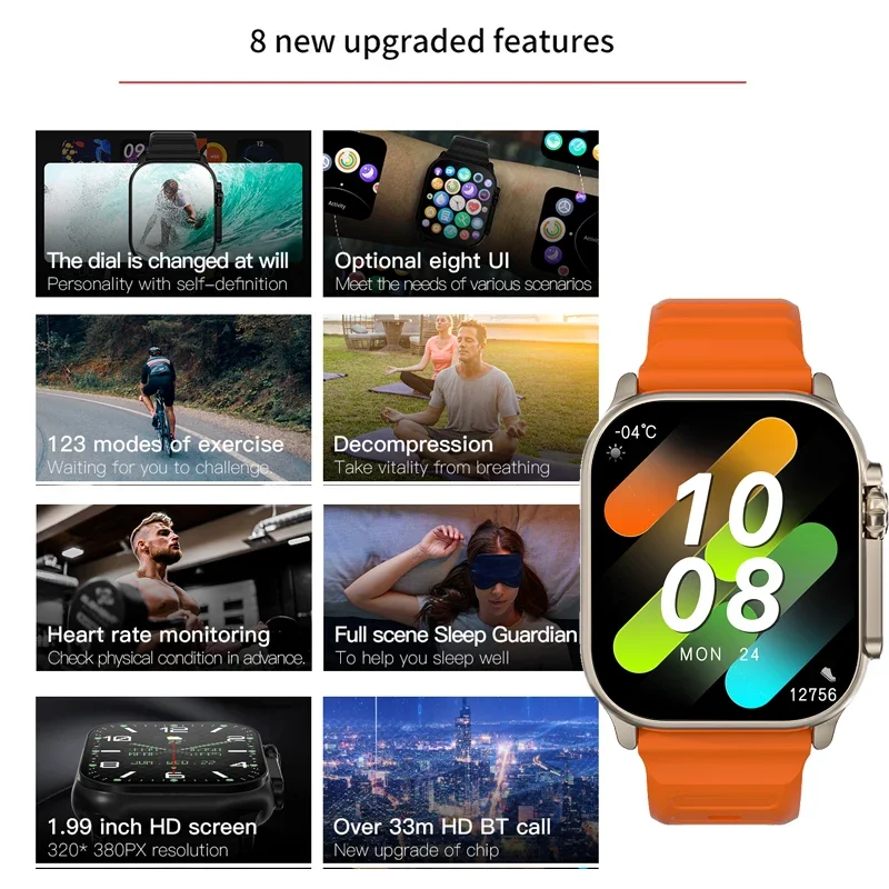 2026 T900 Ultra 2 Smart Watch  - Watch Iwo 评论和价格