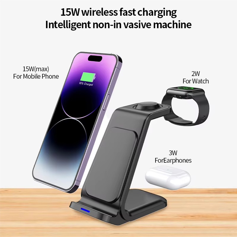 15W 3 in 1 Wireless Charger St - Smartwatch Oppo Watch 评论和价格